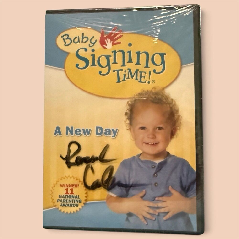 Baby Signing Time! Set:   2DVDs  2CDs  SIGNED & SEALED, “A NEW DAY” Discontinued